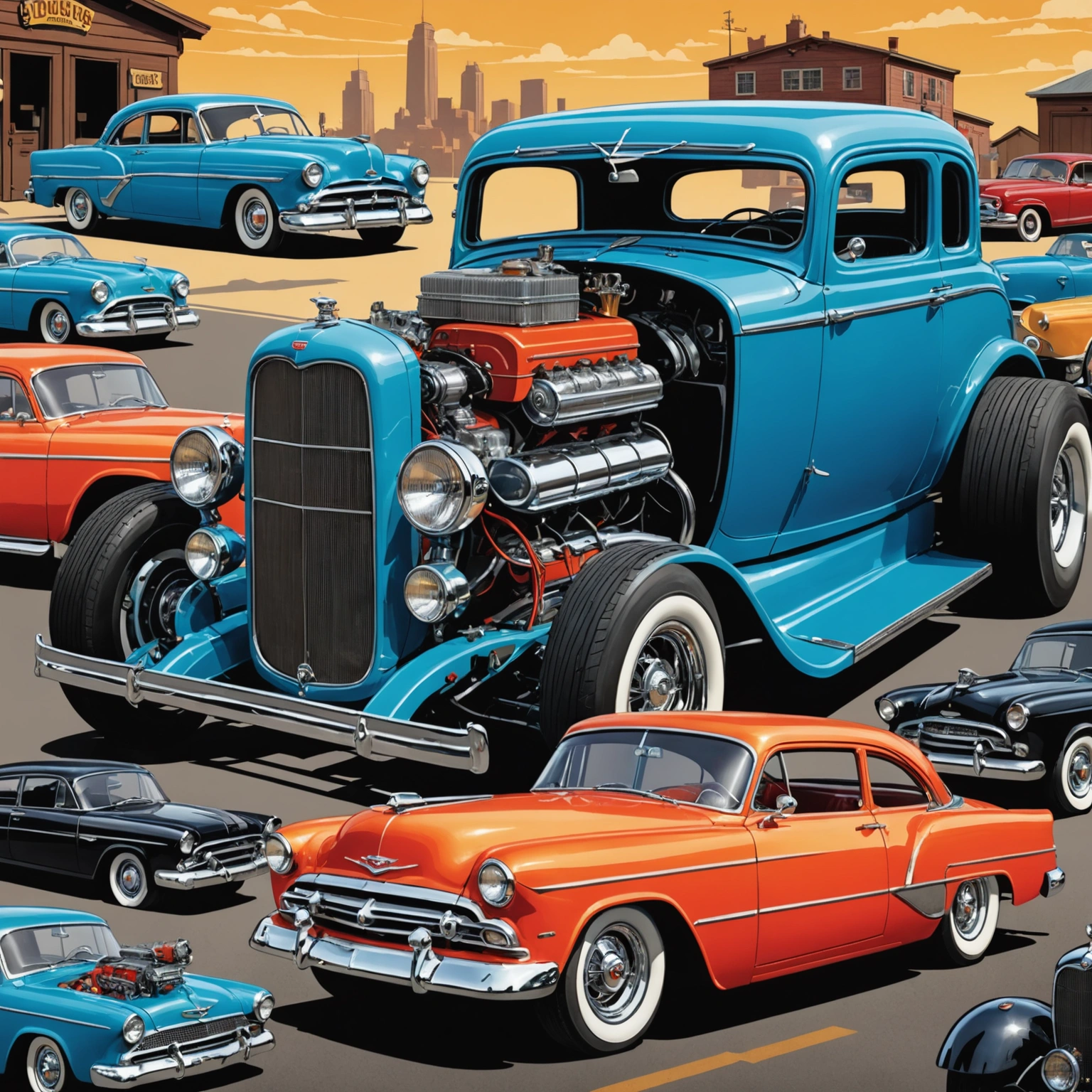 История тюнинга: как автомобильное искусство превратилось в глобальное явление